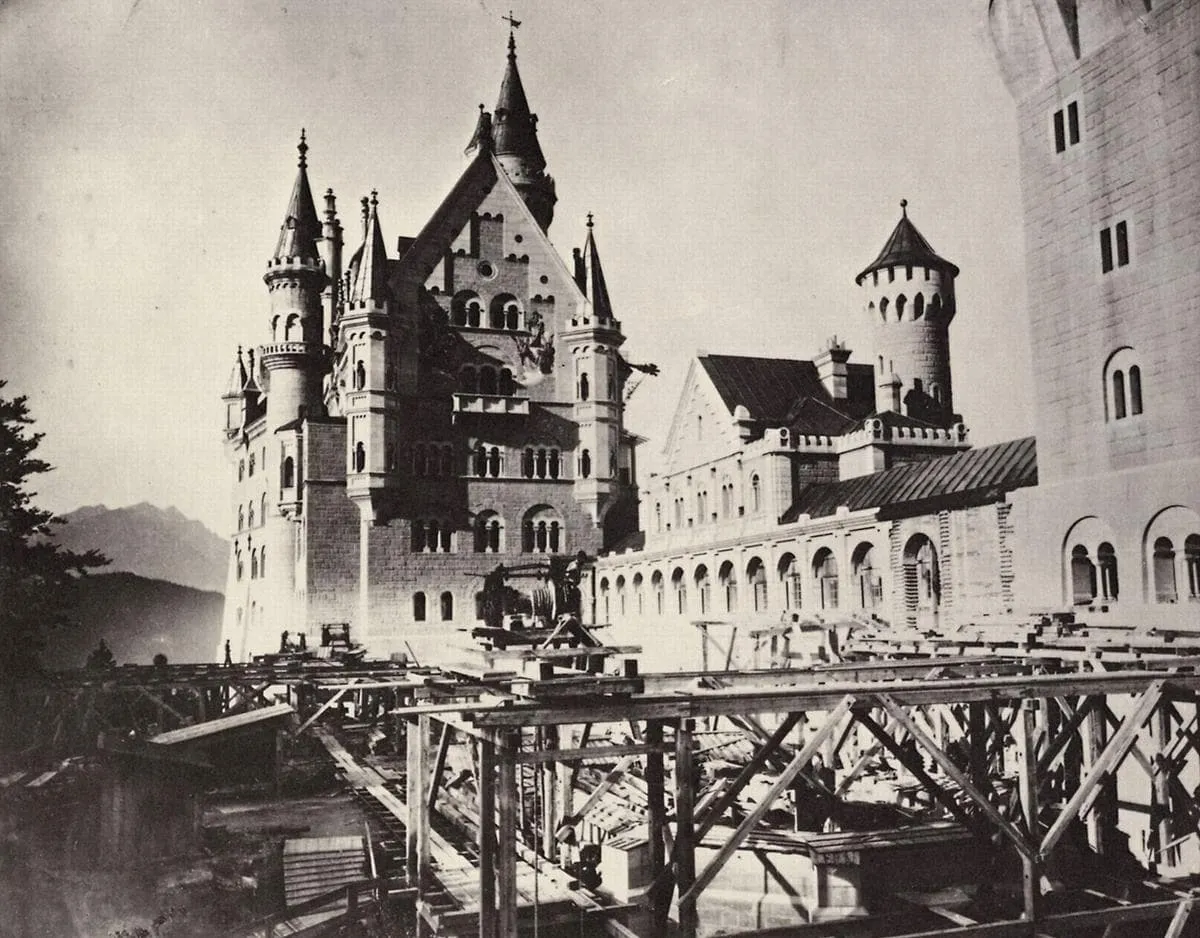 Neuschwanstein Castle Construction