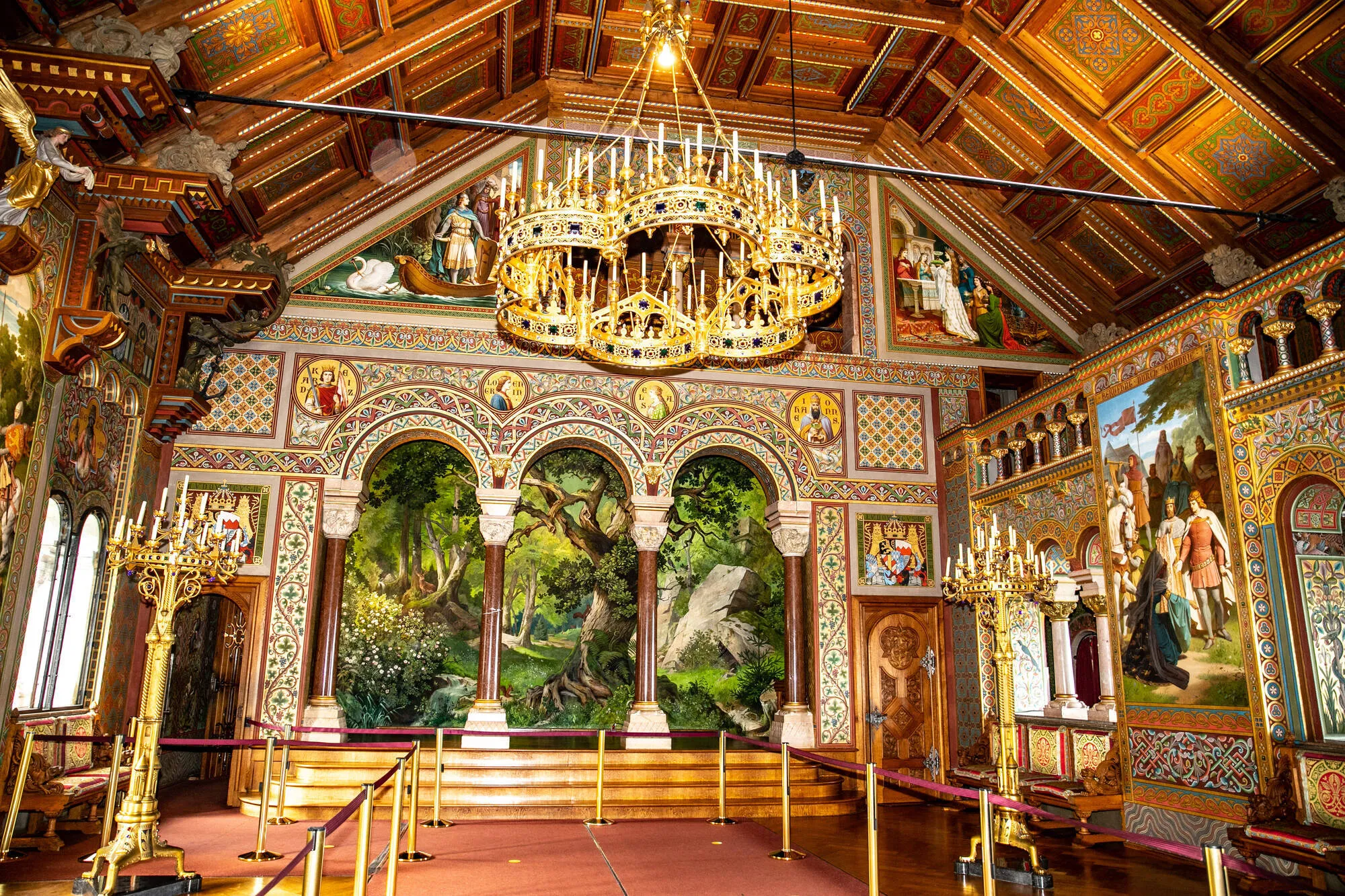 Neuschwanstein Castle Singers Hall